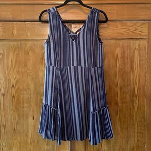 Maurices Striped Tank Mini Dress Size Small